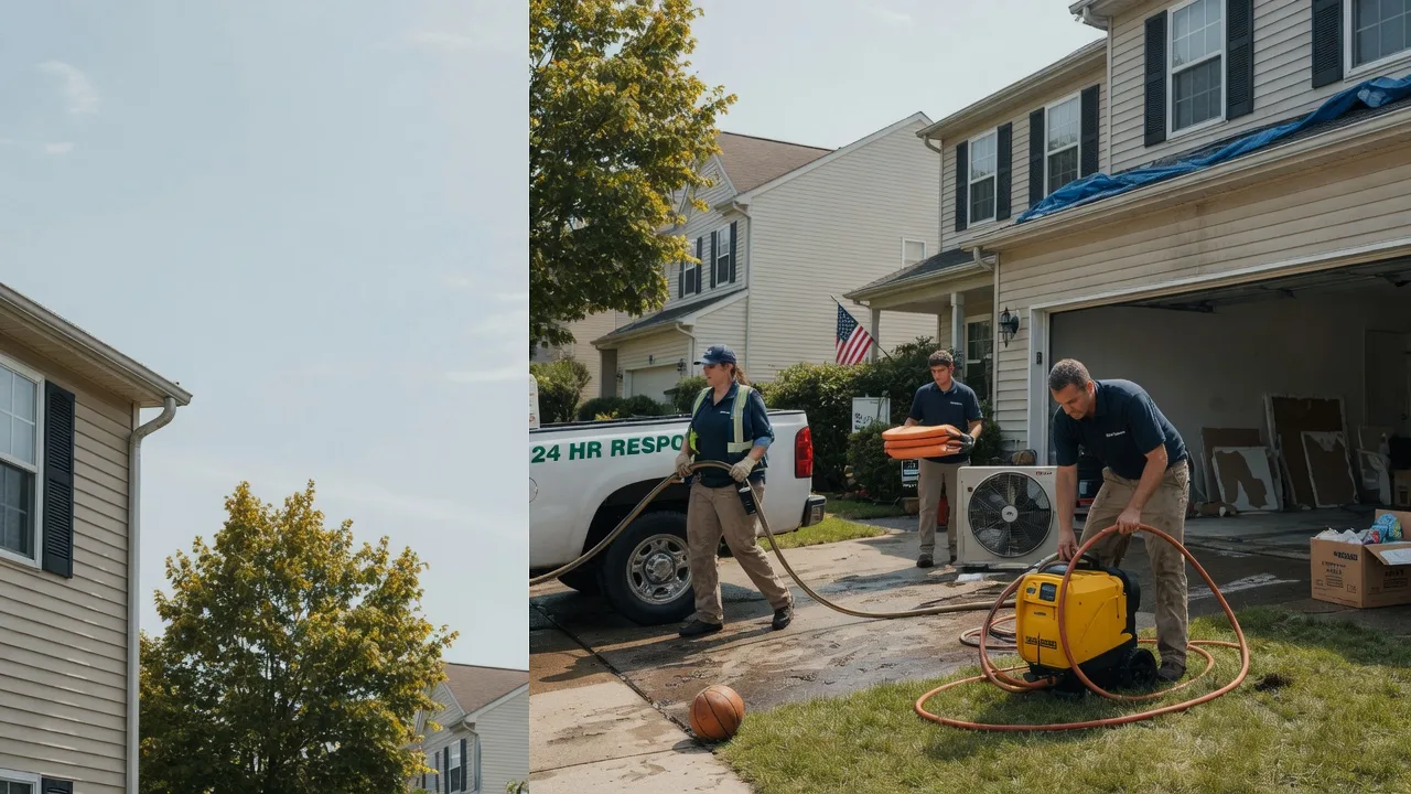 Emergency Water Damage Restoration in Red Jacket, WV near me